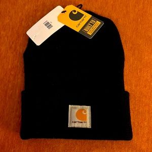 Carhartt Black Beanie Hat